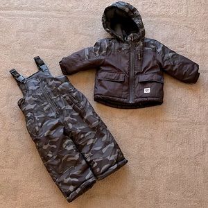 Toddler boys snow suit